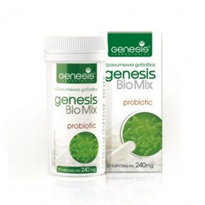 Снимка на GENESIS/ГЕНЕЗИС ПРОБИОТИК BIOMIX КАПСУЛИ Х 30 БР.