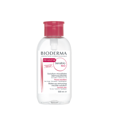 Снимка на BIODERMA/БИОДЕРМА СЕНСИБИО H2O ПОЧИСТВАЩА МИЦЕЛАРНА ВОДА С ПОМПА 500 МЛ.