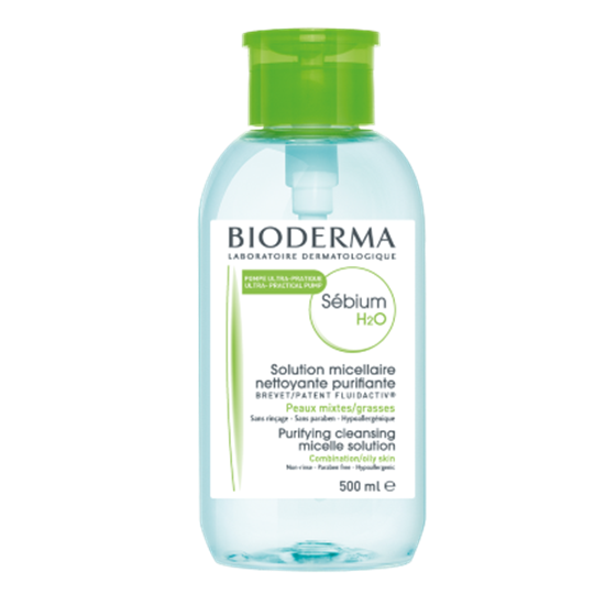 Снимка на BIODERMA/БИОДЕРМА СЕБИУМ МИЦЕЛАРЕН РАЗТВОР С ПОМПА 500 МЛ.