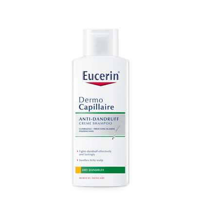 Снимка на EUCERIN/ЮСЕРИН ДЕРМОКАПИЛЕР КРЕМ-ШАМПОАН ПРОТИВ СУХ ПЪРХОТ 250 МЛ