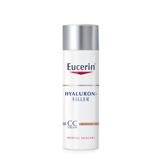 Снимка на EUCERIN/ЮСЕРИН ХИАЛУРОН ФИЛЪР CC КРЕМ МЕДИУМ 50 МЛ.