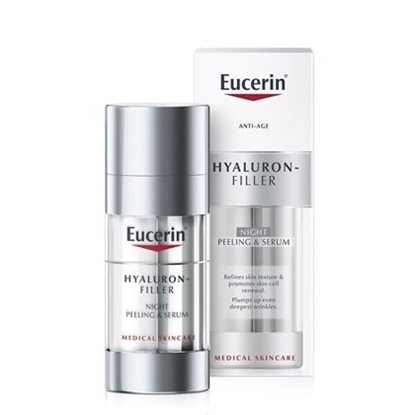 Снимка на EUCERIN/ЮСЕРИН ХИАЛУРОН ФИЛЪР НОЩЕН ПИЛИНГ И СЕРУМ 30 МЛ