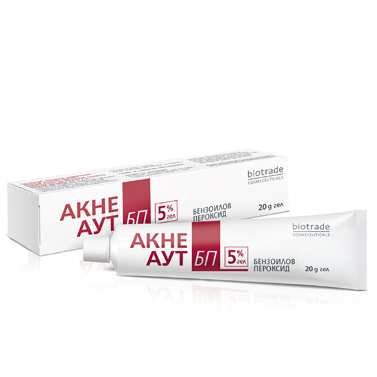 Снимка на BIOTRADE/ACNE OUT АКНЕ АУТ BP5 % ГЕЛ 20 ГР. 