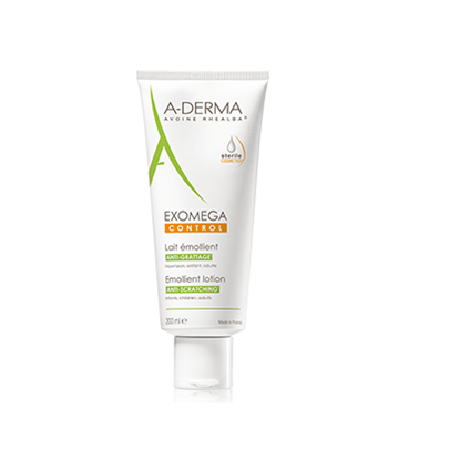 Снимка на A-DERMA EXOMEGA CONTROL ЕМОЛИЕНТНО МЛЯКО  200 МЛ.