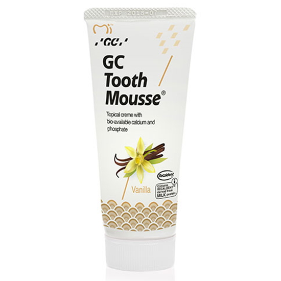 Снимка на GC TOOTH MOUSSE/ ТУТ МУС РЕМИНЕРАЛИЗИРАЩ ДЕНТАЛЕН КРЕМ ВАНИЛИЯ 35 МЛ.