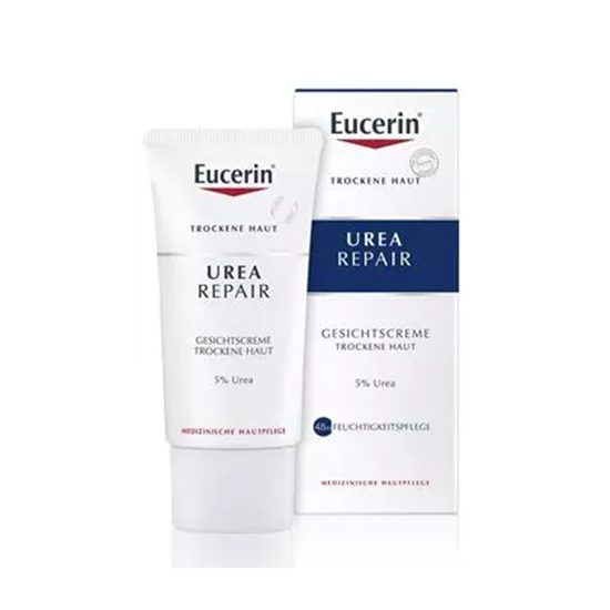 Снимка на EUCERIN/ЮСЕРИН УРЕА REPAIR С 5% УРЕА ДНЕВЕН КРЕМ ЗА СУХА КОЖА 50 МЛ.