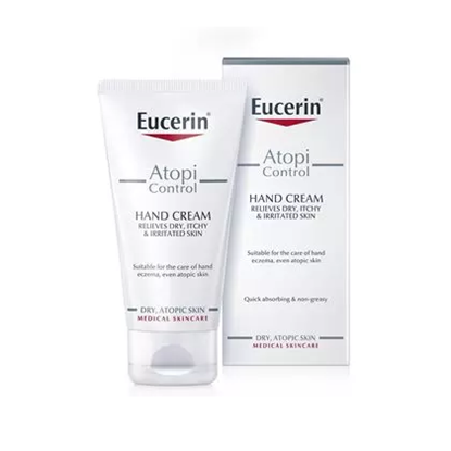 Снимка на EUCERIN/ЮСЕРИН АТОПИКОНТРОЛ КРЕМ ЗА РЪЦЕ 75 МЛ. 