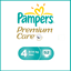 Снимка на PAMPERS PREMIUM/ПАМПЕРС ПРЕМИУМ 4 9-14 КГ. Х 52 БР.