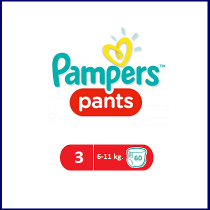 Снимка на PAMPERS/ПАМПЕРС ГАЩИ 3 6-11 КГ. Х 54 БР.