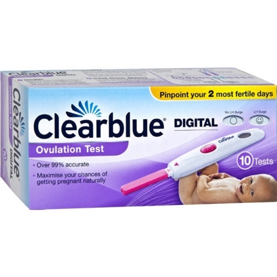 Снимка на CLEARBLUE/КЛИЪРБЛУ ДИГИТАЛНИ ТЕСТОВЕ ЗА ОВУЛАЦИЯ Х 10 БР.