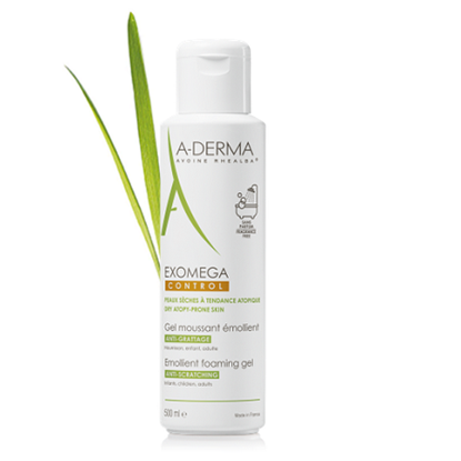 Снимка на A-DERMA EXOMEGA CONTROL ЕМОЛИЕНТЕН ПЕНЕЩ СЕ ГЕЛ 500 МЛ.