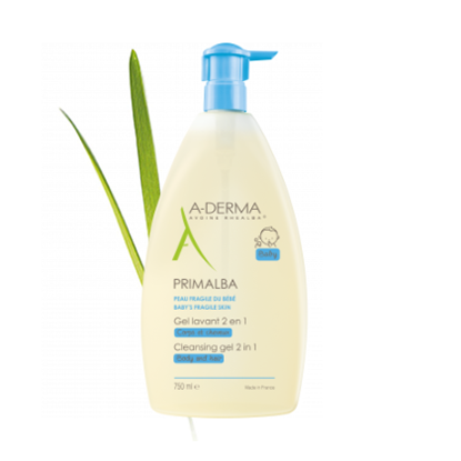 Снимка на A-DERMA PRIMALBA ПОЧИСТВАЩ ГЕЛ 2в1 750 МЛ