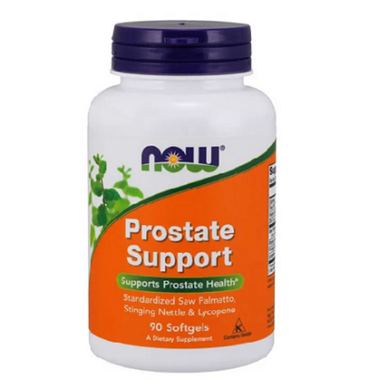 Снимка на NOW FOODS PROSTATE SUPPORT/НАУ ФУДС ПРОСТАТ СЪПОРТ КАПСУЛИ Х 90 БР.