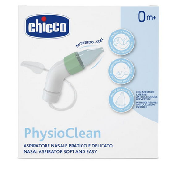 Снимка на CHICCO/ЧИКО АСПИРАТОР ЗА НОС PHYSIO CLEAN 1 БР.