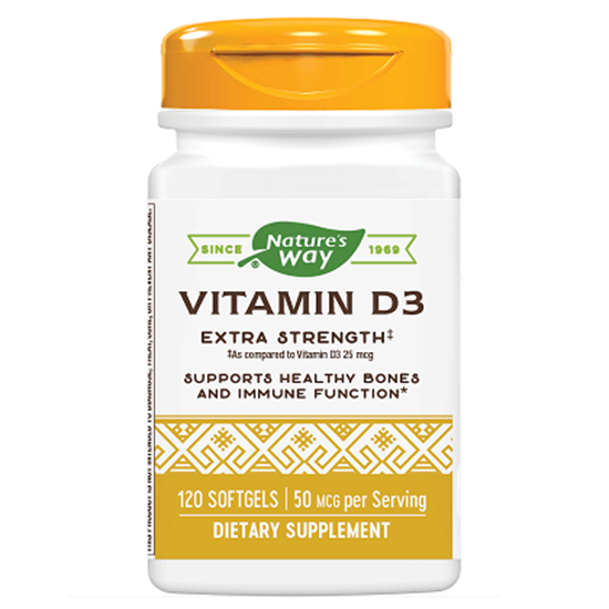 Снимка на VITAMIN D3/ВИТАМИН D3 2000 IU МЕКИ КАПСУЛИ Х 120 БР.