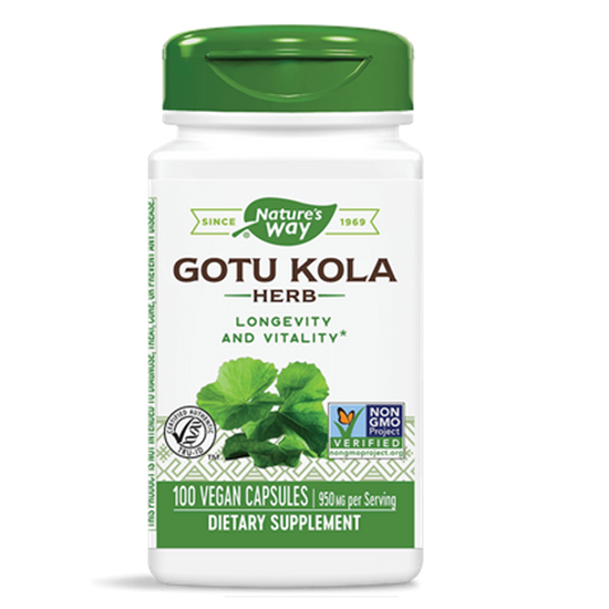 Снимка на GOTU KOLA/ГОТУ КОЛА 475 МГ. КАПСУЛИ Х 100 БР.