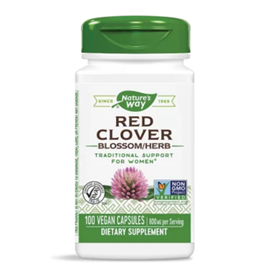 Снимка на RED CLOVER/ЧЕРВЕНА ДЕТЕЛИНА 400 МГ. КАПСУЛИ Х 100 БР.