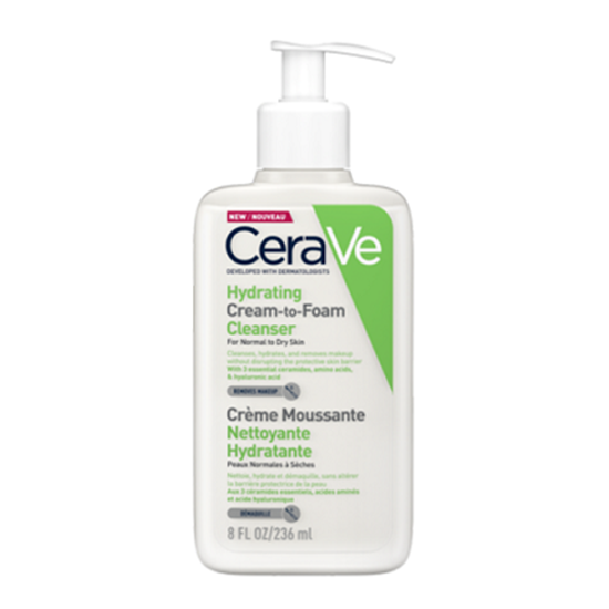 Снимка на CERAVE ИЗМИВАЩА КРЕМ-ПЯНА ЗА ЛИЦЕ 236 МЛ.