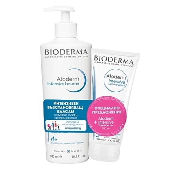 Снимка на BIODERMA/БИОДЕРМА ATODERM ИНТЕНЗИВЕН БАЛСАМ 500 МЛ. + ИЗМИВАЩ ГЕЛ 200 МЛ.