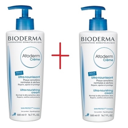 Снимка на BIODERMA/БИОДЕРМА АТОДЕРМ КРЕМ 2Х500 МЛ. 