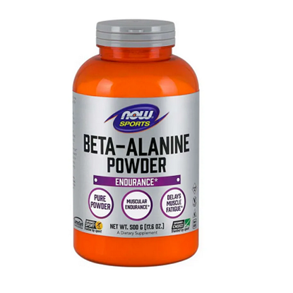 Снимка на NOW FOODS BETA-ALANINE/НАУ ФУДС БЕТА-АЛАНИН ПРАХ 500 ГР.