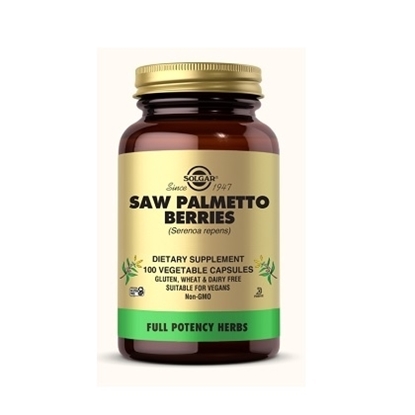 Снимка на SOLGAR/СОЛГАР SAW PALMETTO/САО ПАЛМЕТТО КАПСУЛИ Х 100 БР.