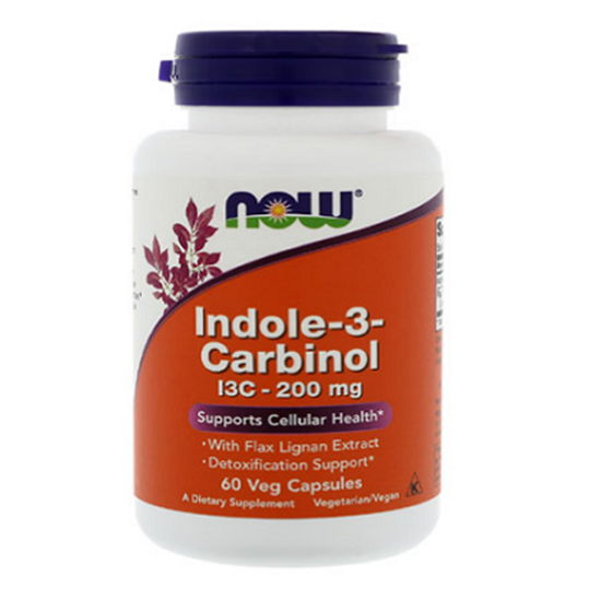 NOW FOODS/НАУ ФУДС INDOLE-3-CARBINOL 200 МГ. КАПСУЛИ Х 60 БР.