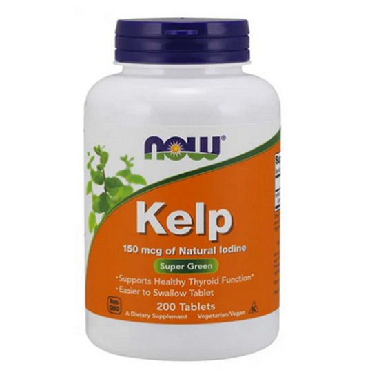 NOW FOODS/НАУ ФУДС KELP 150 МКГ ТАБЛЕТКИ Х 200 БР.