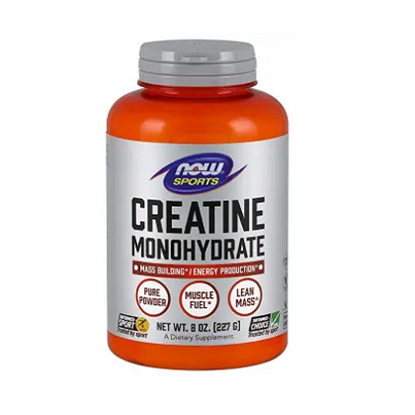 NOW FOODS/НАУ ФУДС CREATINE/MONOHYDRATE КРЕАТИН МОНОХИДРАТ ПРАХ Х 227 ГР.