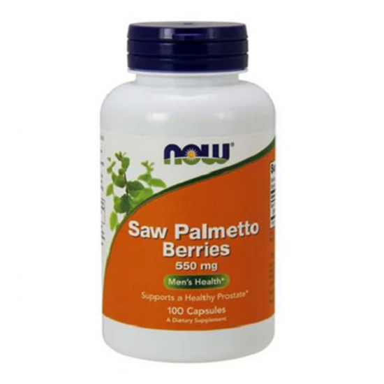 NOW FOODS/НАУ ФУДС SAW PALMETTO 550 МГ. КАПСУЛИ Х 100 БР.