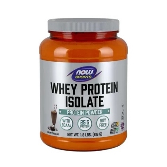 Снимка на NOW FOODS/НАУ ФУДС WHEY PROTEIN/СУРОВАТЪЧЕН ПРОТЕИН ИЗОЛАТ 816 ГР