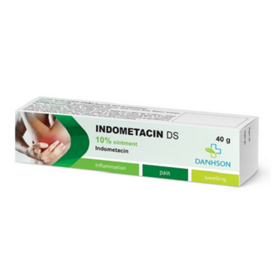 INDOMETACIN DS/ИНДОМЕТАЦИН ДС МАЗ 10% Х 40 ГР.