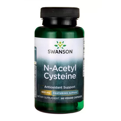 SWANSON/СУОНСЪН NAC N-ACETYL CYSTEINE 600 МГ. КАПСУЛИ Х 100 БР.