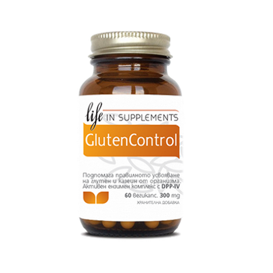 GLUTEN CONTROL/ГЛУТЕН КОНТРОЛ КАПСУЛИ Х 60 БР.