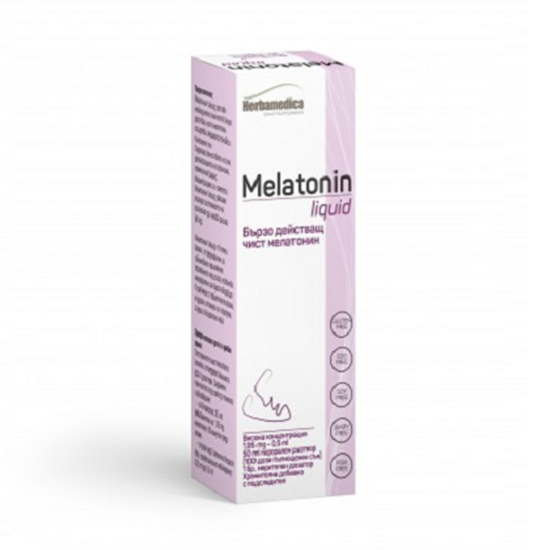 MELATONIN LIQUID/МЕЛАТОНИН ЛИКУИД ТЕЧЕН 50 МЛ.