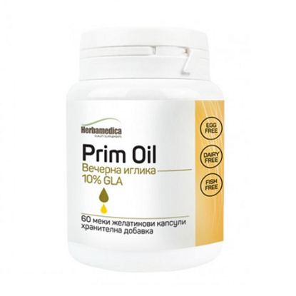 PRIM OIL/ПРИМОЙЛ ВЕЧЕРНА ИГЛИКА КАПСУЛИ Х 60 БР.