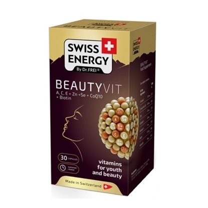 Снимка на SWISS ENERGY/BEAUTY VIT ВИТАМИНИ ЗА КРАСОТА КАПСУЛИ Х 30 БР.