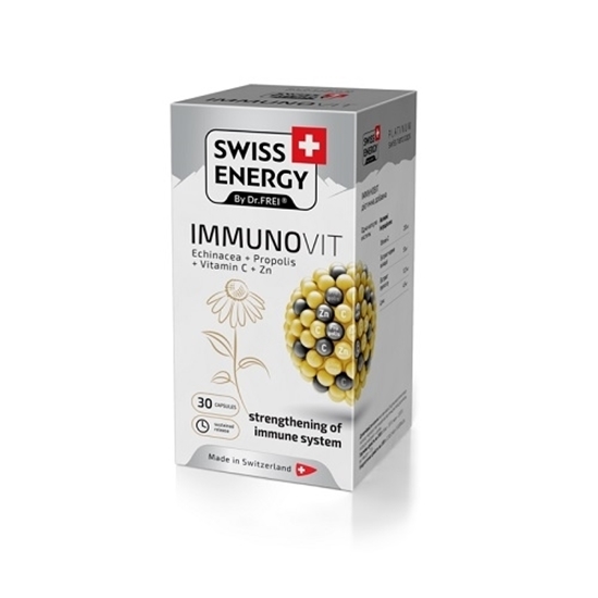 Снимка на SWISS ENERGY/IMMUNOVIT ИМУНОВИТ КАПСУЛИ Х 30 БР.