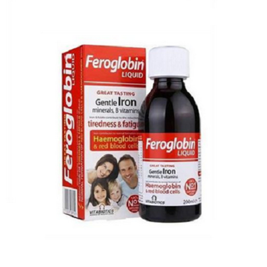 FEROGLOBIN/ФЕРОГЛОБИН GENTLE IRON СИРОП Х 200 МЛ.