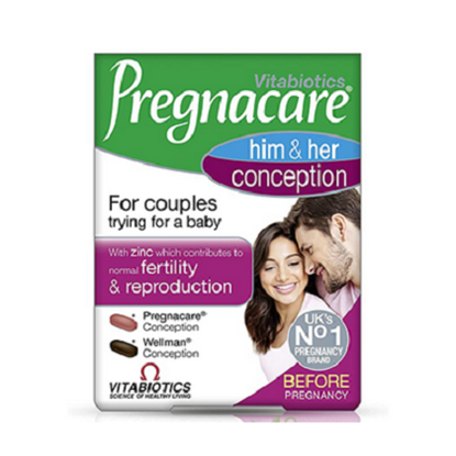 PREGNACARE BEFORE CONCEPTION/ПРЕГНАКЕР ЗАЧЕВАНЕ ЗА НЕЯ И НЕГО ТАБЛЕТКИ Х 60 БР.