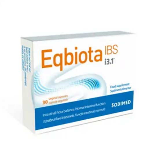 EQBIOTA IBS/ЕКУБИОТА ПРОБИОТИК КАПСУЛИ Х 30 БР.