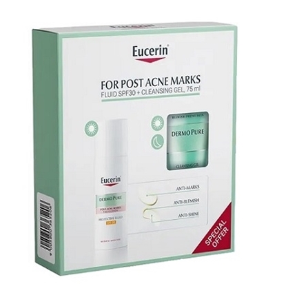 Picture of EUCERIN/ЮСЕРИН DERMOPURE КОМПЛЕКТ EUCERIN DERMOPURE СЕРУМ 40 МЛ. И EUCERIN DERMOPURE ИЗМИВАЩ ГЕЛ 75 МЛ.