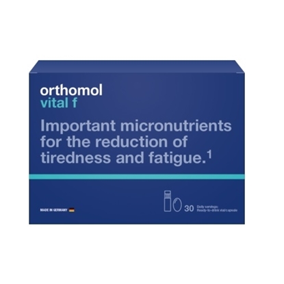 Снимка на ORTHOMOL VITAL F/ОРТОМОЛ ВИТАЛ F ДНЕВНИ ДОЗИ Х 30 БР.