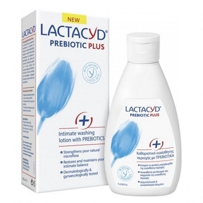 Снимка на LACTACYD/ЛАКТАЦИД PREBIOTIC PLUS ИНТИМЕН ЛОСИОН С ПРЕБИОТИЦИ 200 МЛ.