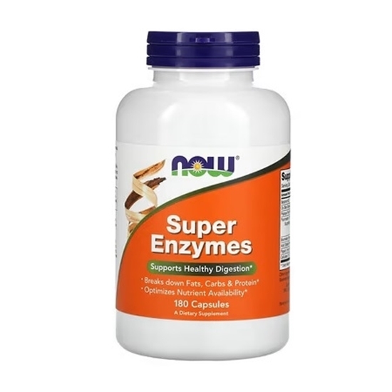 Снимка на NOW FOODS SUPER ENZYMES/НАУ ФУДС СУПЕР ЕНЗИМИ ТАБЛЕТКИ Х 180 БР.