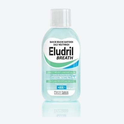 Picture of ELUDRIL/ЕЛУДРИЛ BREATH ВОДА ЗА УСТА ПРИ ЛОШ ДЪХ 500 МЛ.