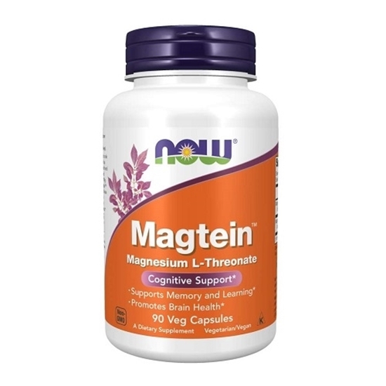 Снимка на NOW FOODS/НАУ MAGTEIN MAGNESIUM L-THREONATE МАГНЕЗИЕВ L-ТРЕОНАТ КАПСУЛИ Х 90 БР.