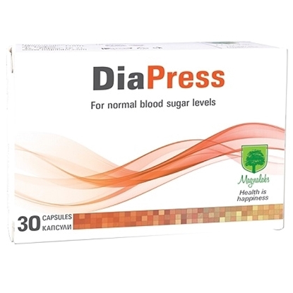 Снимка на DIAPRESS/ДИАПРЕС КАПСУЛИ Х 30 БР.