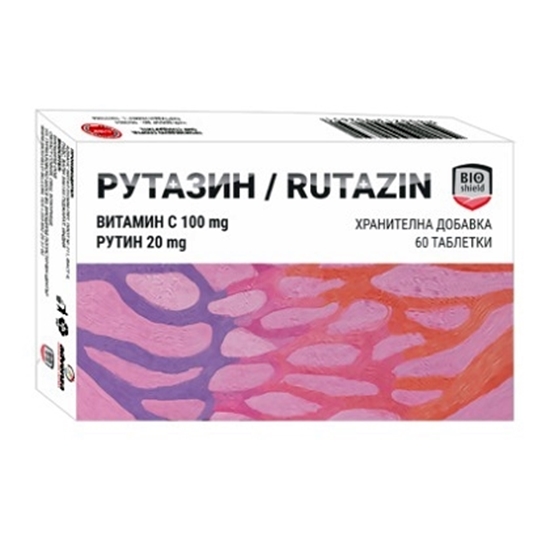 Снимка на BIOSHIELD RUTAZIN/РУТАЗИН ТАБЛЕТКИ Х 60 БР.