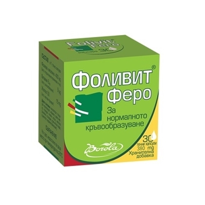 Снимка на FOLIVIT/ФОЛИВИТ ФЕРО КАПСУЛИ Х 30 БР.